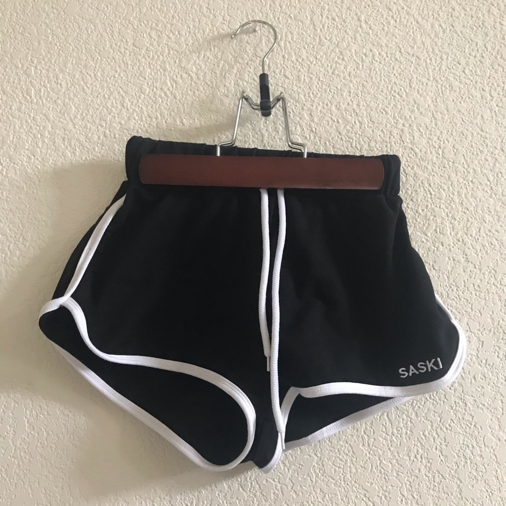 SASKI Black Running Short